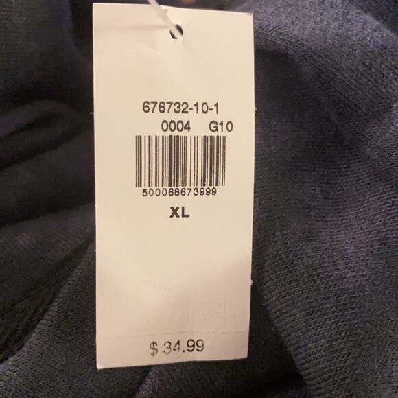 Old Navy black tie dye Loose crew cropped sweatshirt - Picture 8 of 11